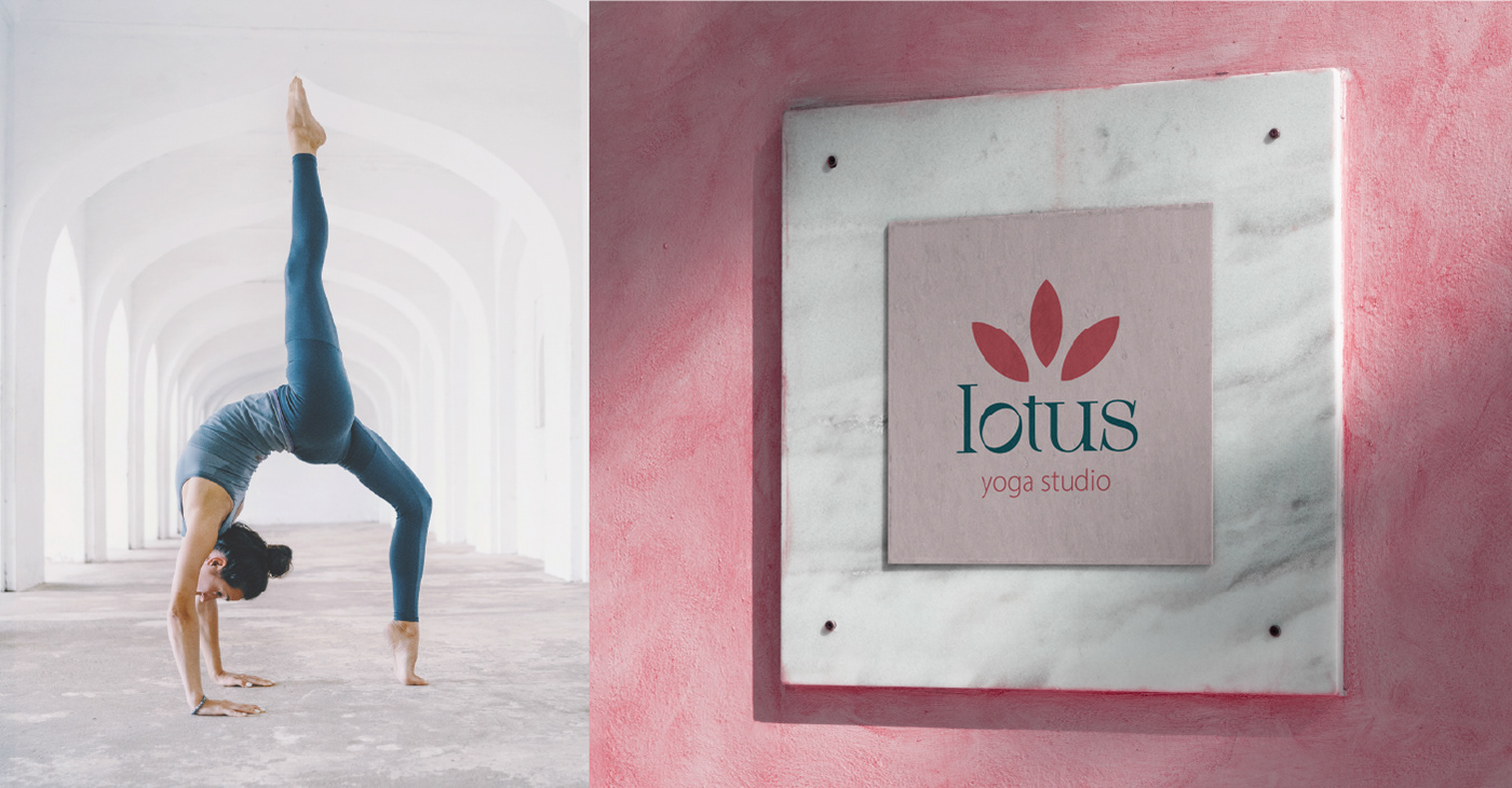 Branding design design fitness Health ILLUSTRATION  logo visual identity Yoga yoga studio identity