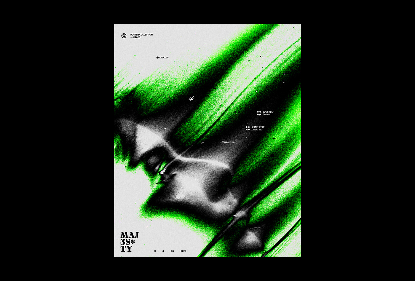 poster poster collection art direction  abstract