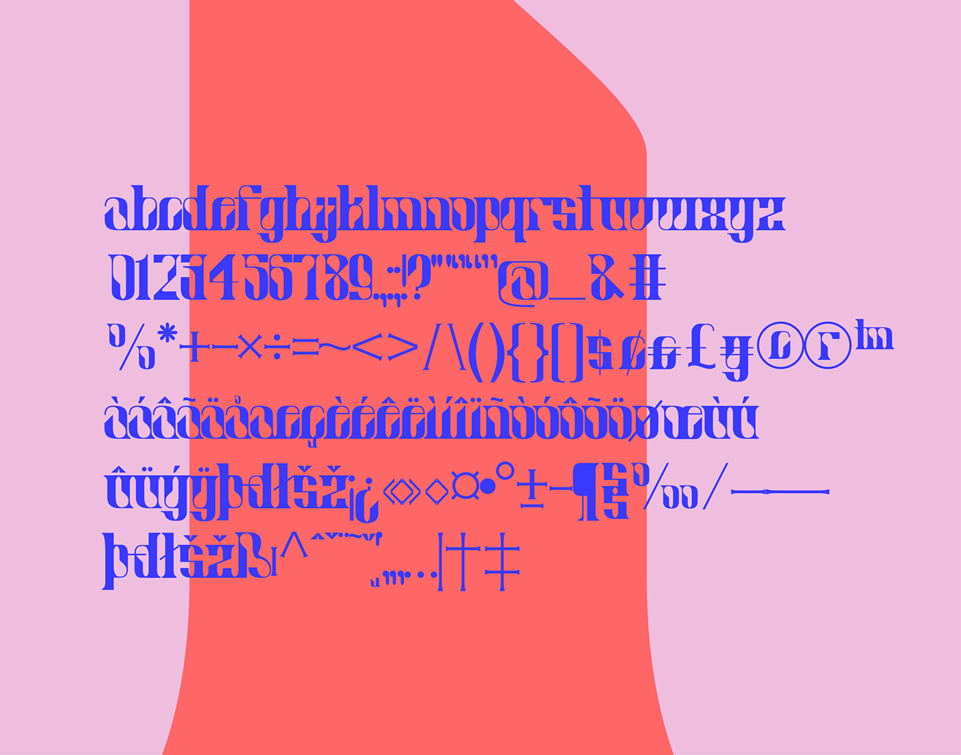 Blackletter font font design serif type type design Typeface typeface design typography  