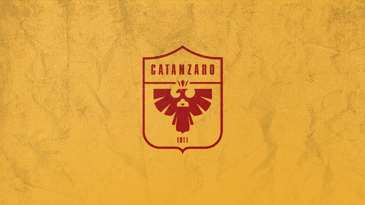 brand identity Logo Design visual identity Football kit rebranding Rebranding Logo  sport logo calcio catanzaro US CATANZARO