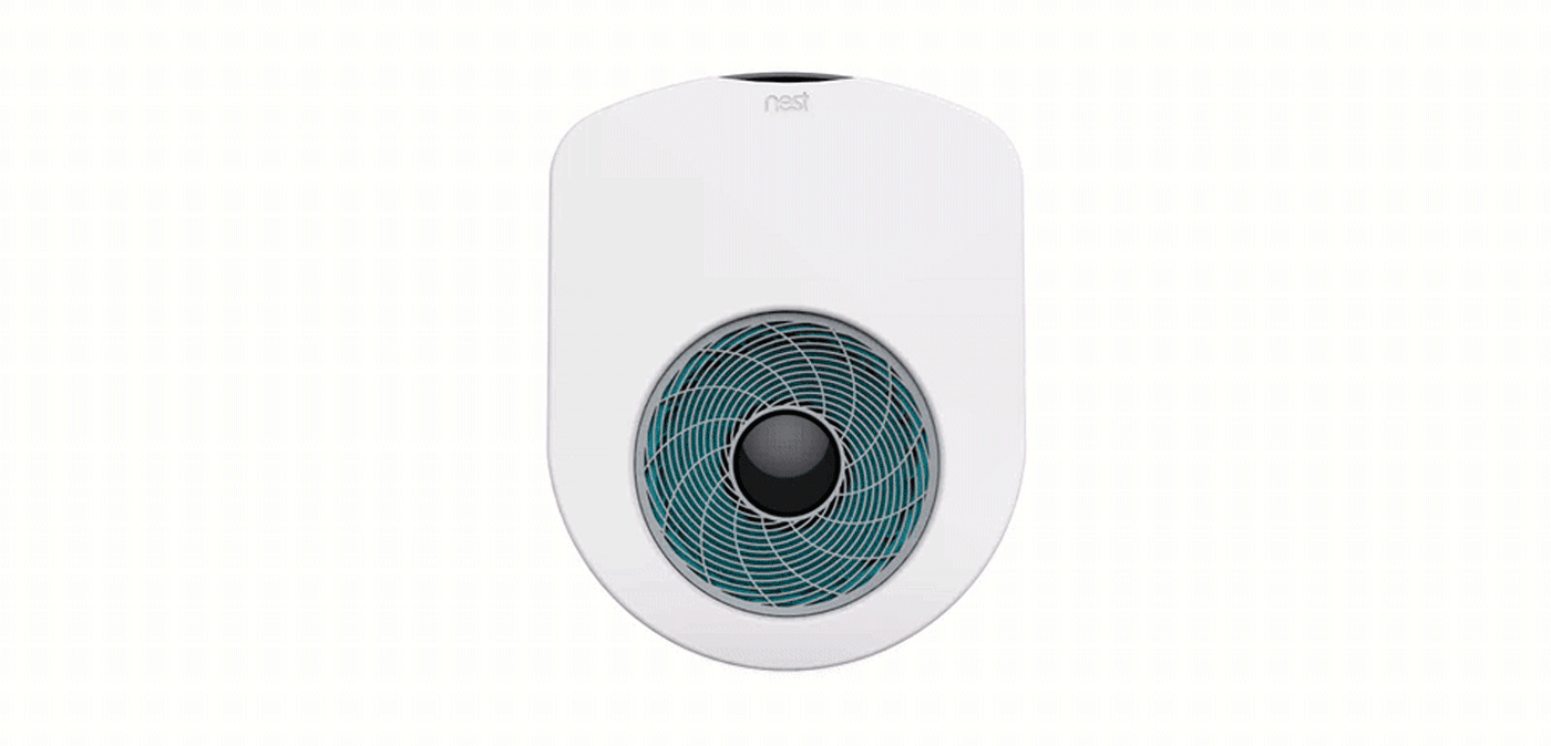 nest air purifier air purifier nest respire Nest Protect Nest thermostat Home products product design Interior sketching rendering model making