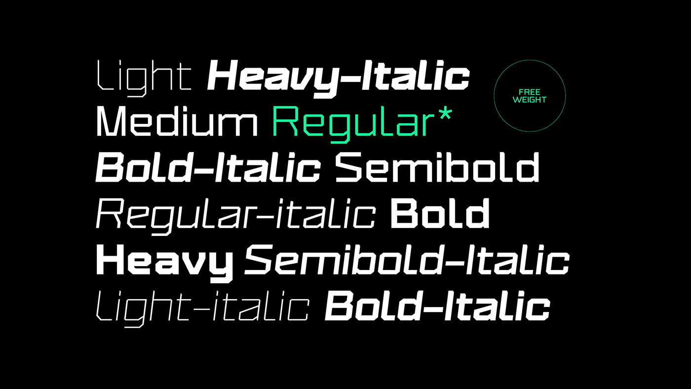 font free Free font game geometric Powerful Retro type Typeface typography  