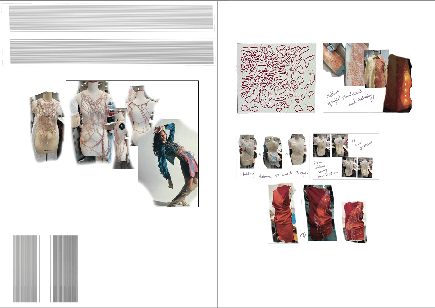 fashion design Embroidery 3D textile e textiles future fashion