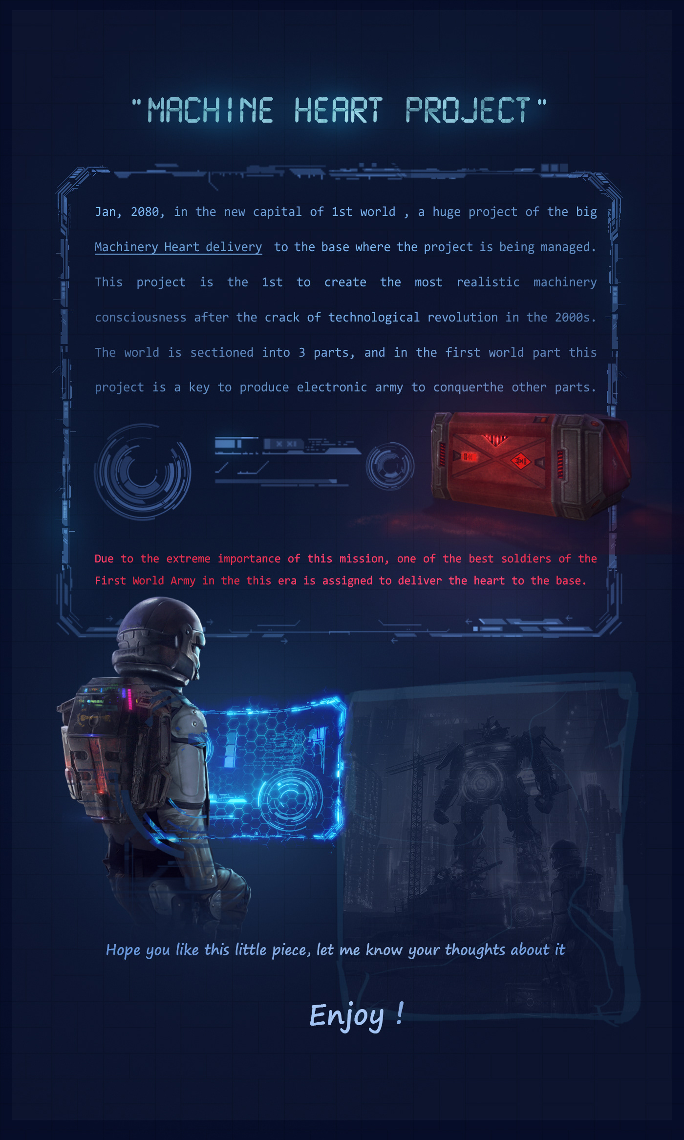 photomanipulation Photobashing Digital Art  Sci Fi future Cyberpunk concept art Character design  neon robot