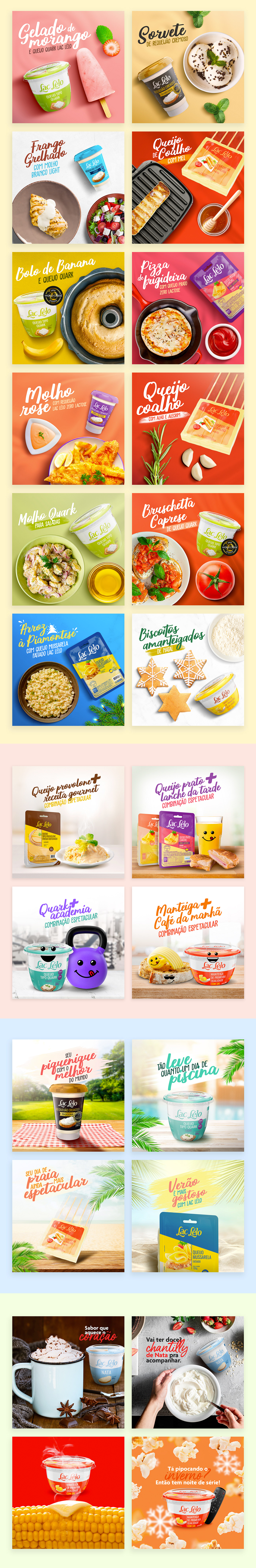 lacticínio midias digitais publicidade queijo social media brand identity Food  restaurant snack visual