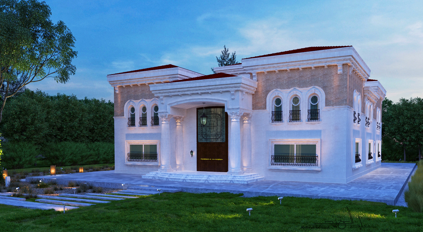 Classic Villa building