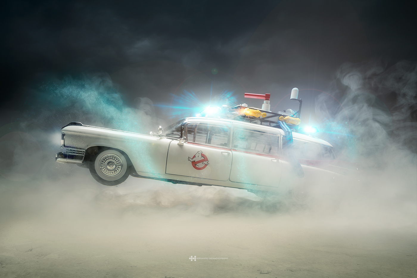 movie Photography  toy photography Ghostbusters Cars famous cars 