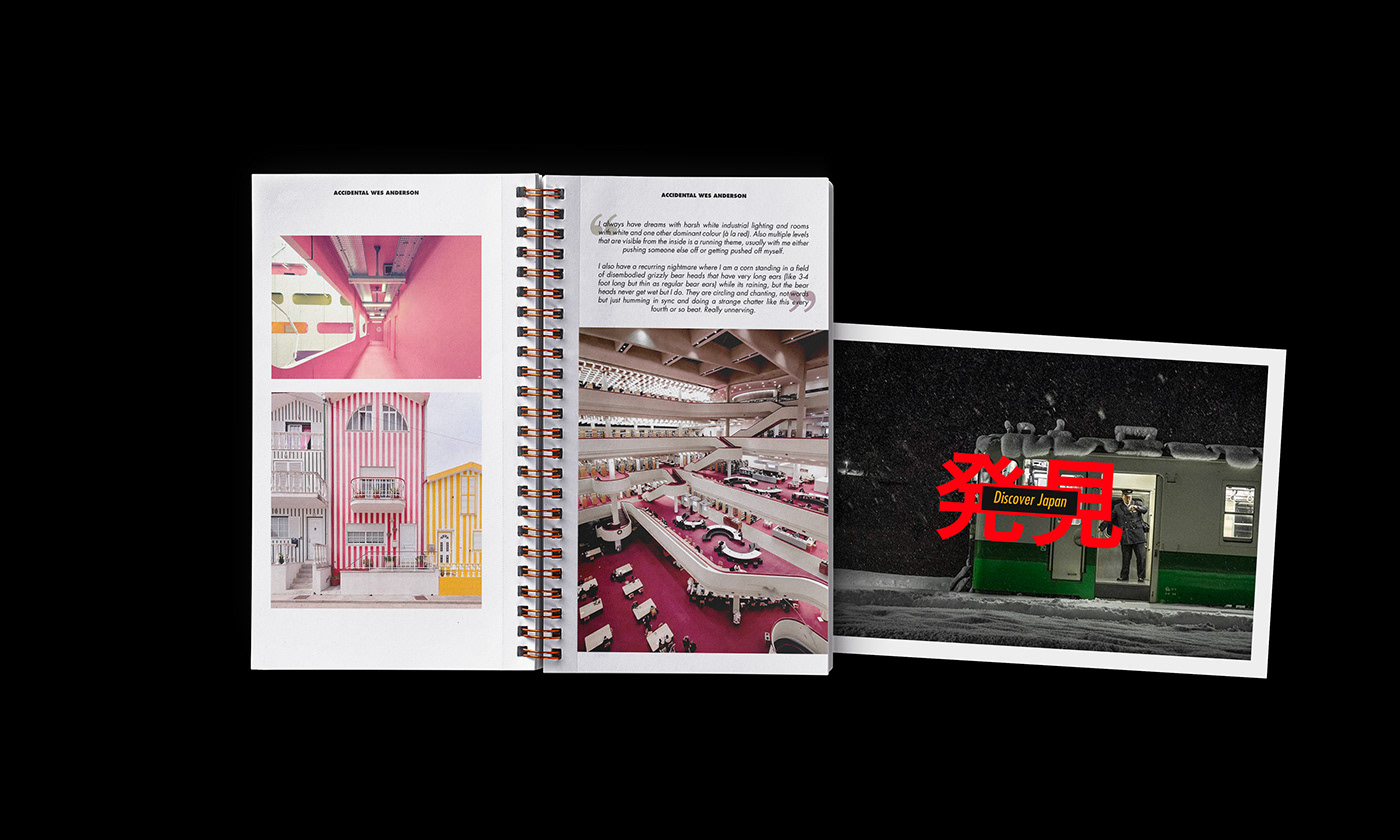 wes anderson print editorial design  Layout book typography   colors Photography  Movies reddit
