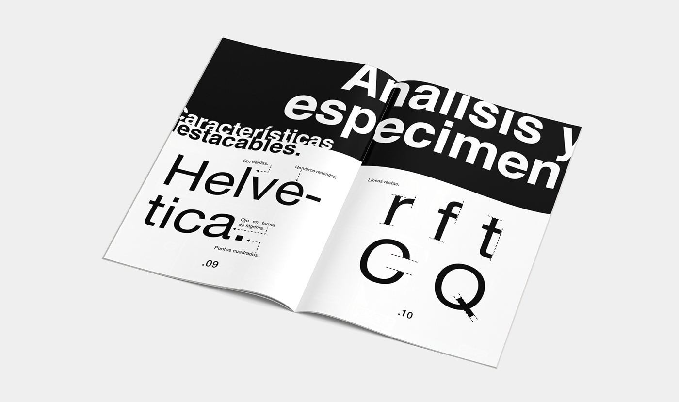 helvetica Helvetica Neue poster typography   specimen editorial magazine editorial design  InDesign typography specimen