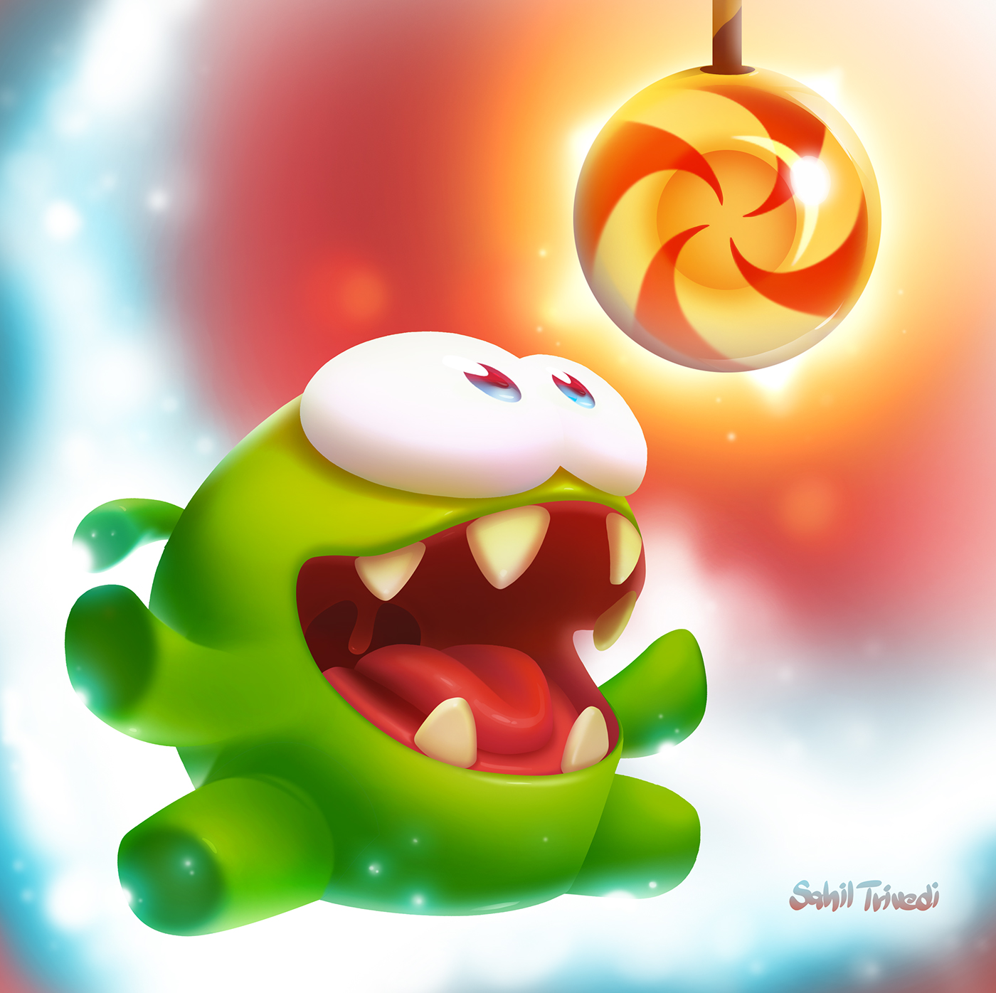 zeptolab mobilegames Character omnom cuttherope cuthteropemagic conceptart characterdesign gameUI