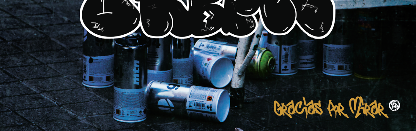 mascara Meygide fadu identidad Graffiti urbano Street Urban papercraft