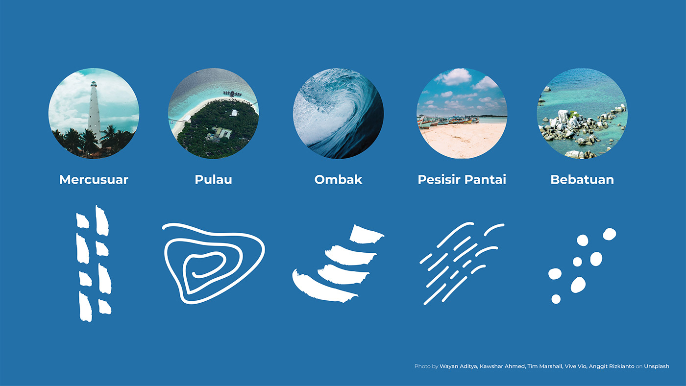 Belitung Island branding  City branding graphic design  indonesia logo