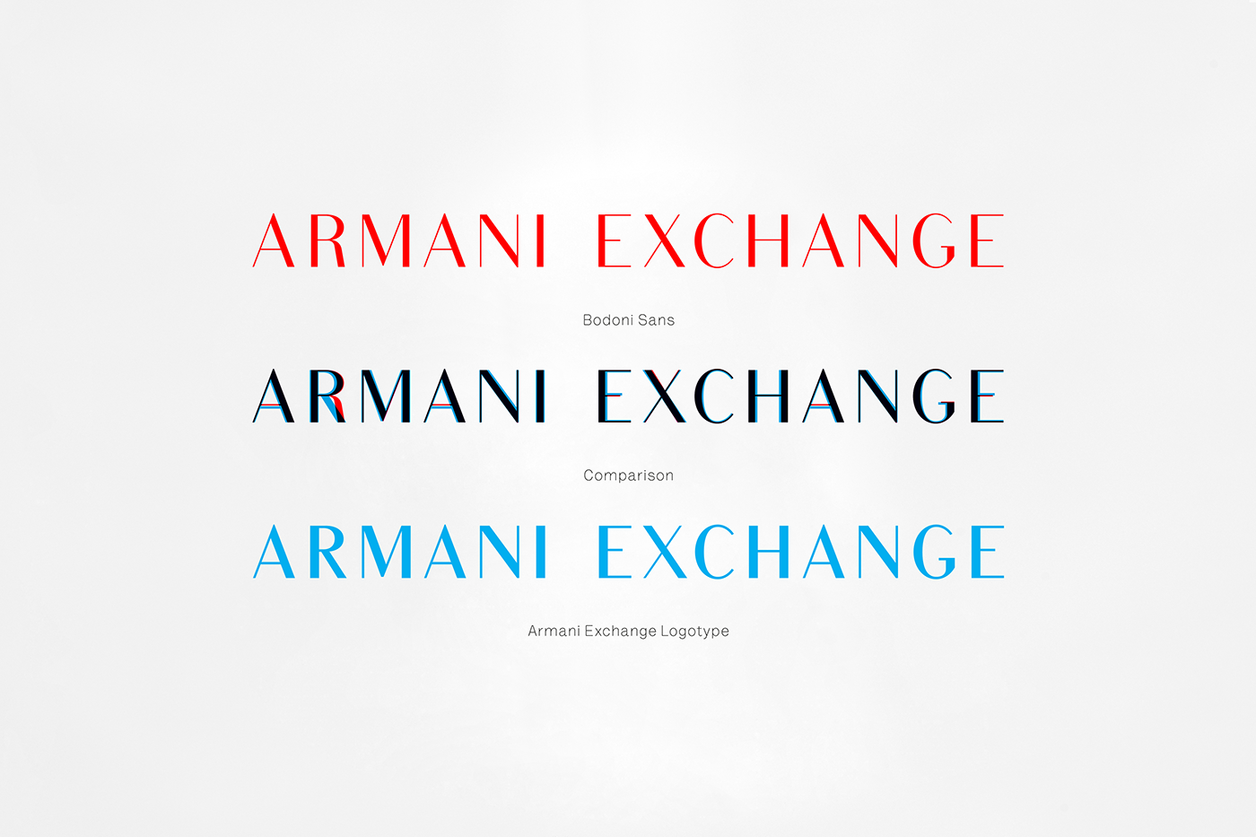 #armaniexchange #Fashion #Logo #monogram   #foil #blackandwhite #minimal  #layout #graphicDesign #retail