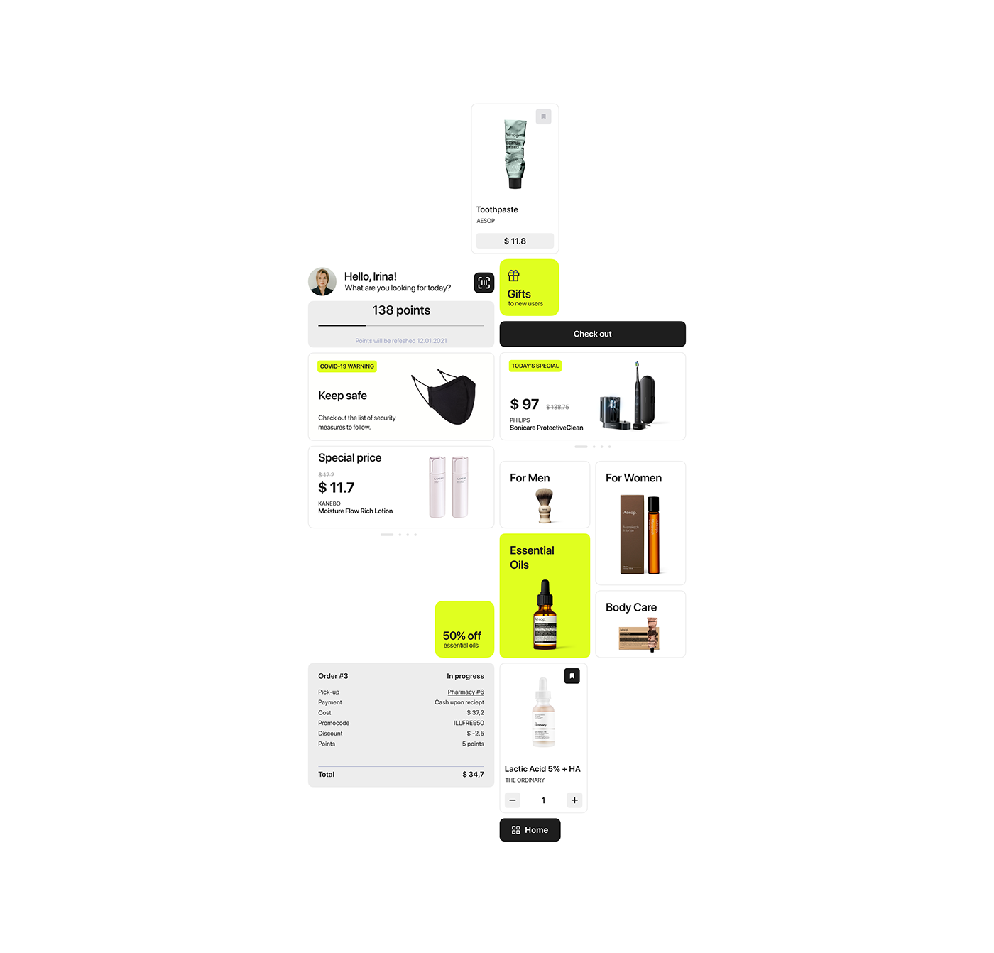 app design design Mobile app UI UI/UX user interface ux medicine online store pharmacy