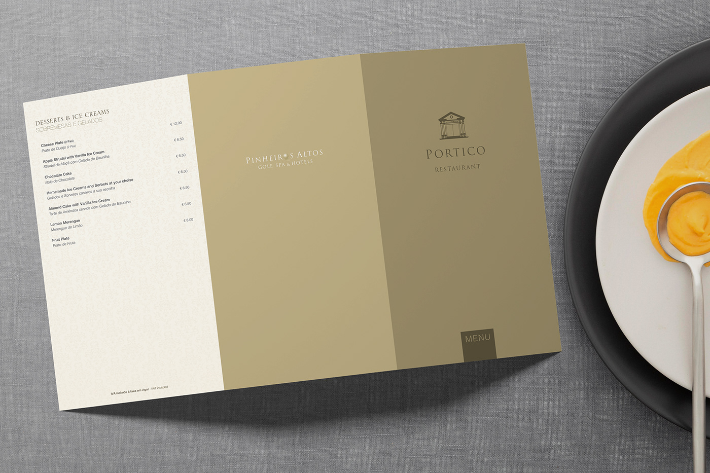 trifold menu menu design menu designer Menu expert food list Fine Dining Menu trifold brochure elegant menu Elegant Design brochure expert