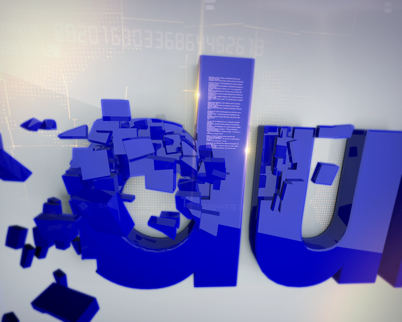 dunya news Title Ident dünya tv 3d animation ID motion graphics  Filler logo