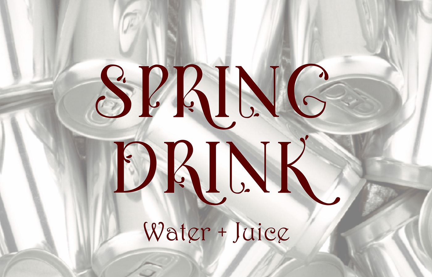 juice Packaging Fruit drink strawberry banana lime spring pattern springdrink