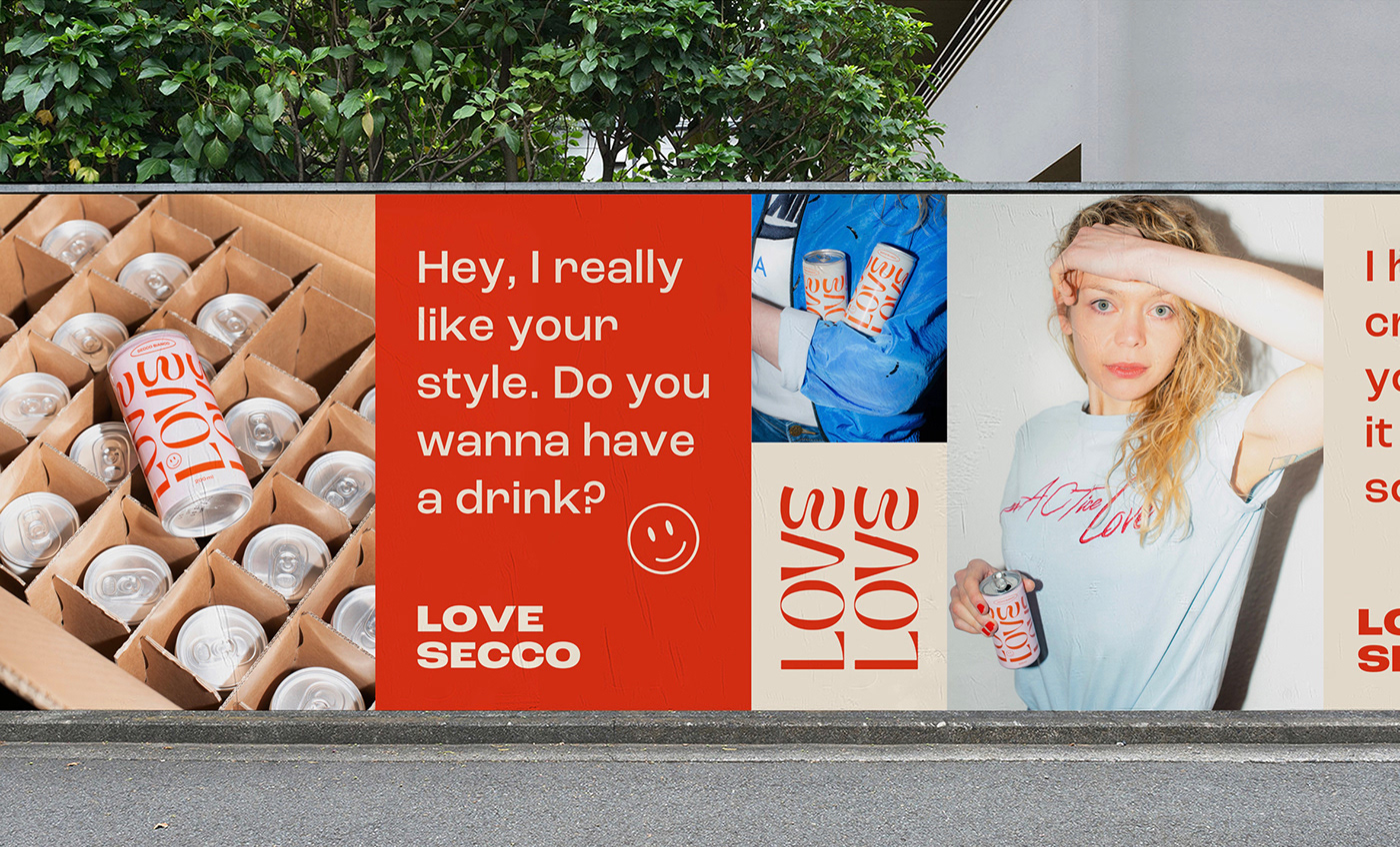 Packaging Photography Campaign for the Drink LOVE SECCO