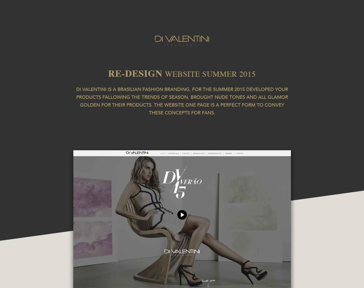 DI VALENTINI  Lucas Lopes Website One Page summer 2015