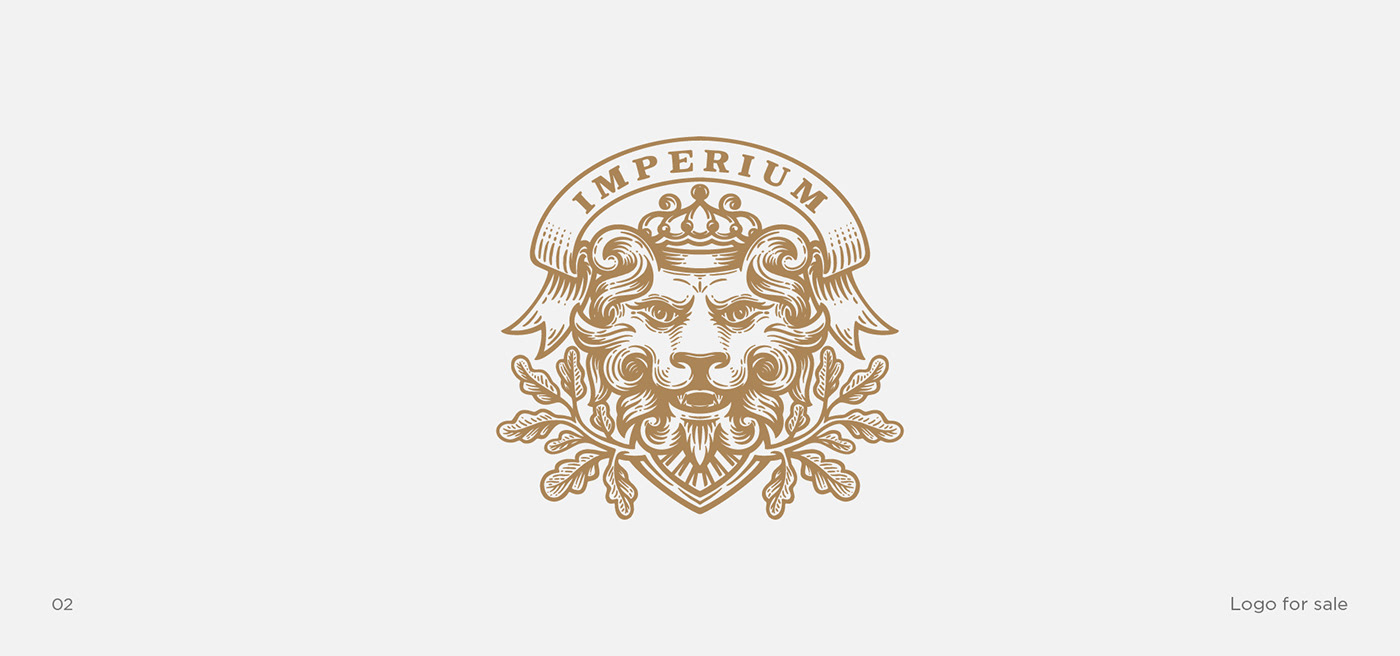 ILLUSTRATION  logo Logotype coat of arms engraving vintage logo line art logo identity logomark