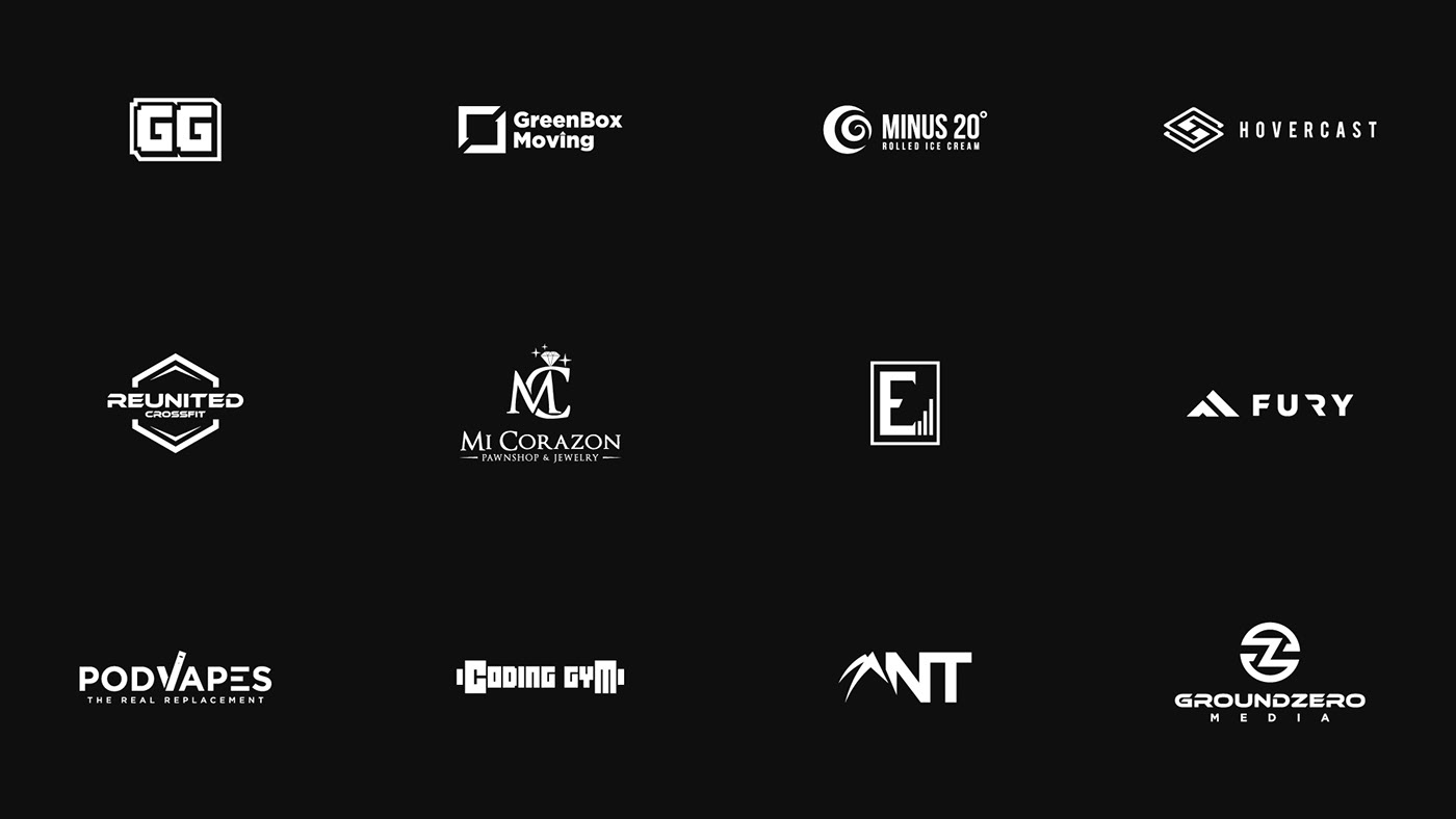 Logo Design logo graphic design  logofolio logo collection