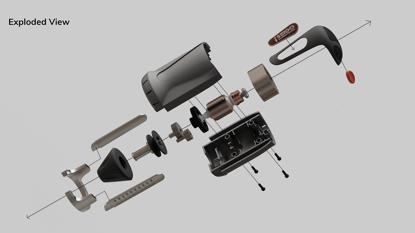 3D concept industrial design  keyshot modern Packaging product product design  Render tools