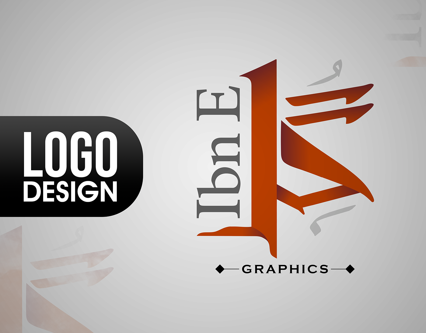 logo Logo Design Graphic Designer Logotype typography   Arabic logo brand identity adobe illustrator photoshop Proffesional Logo