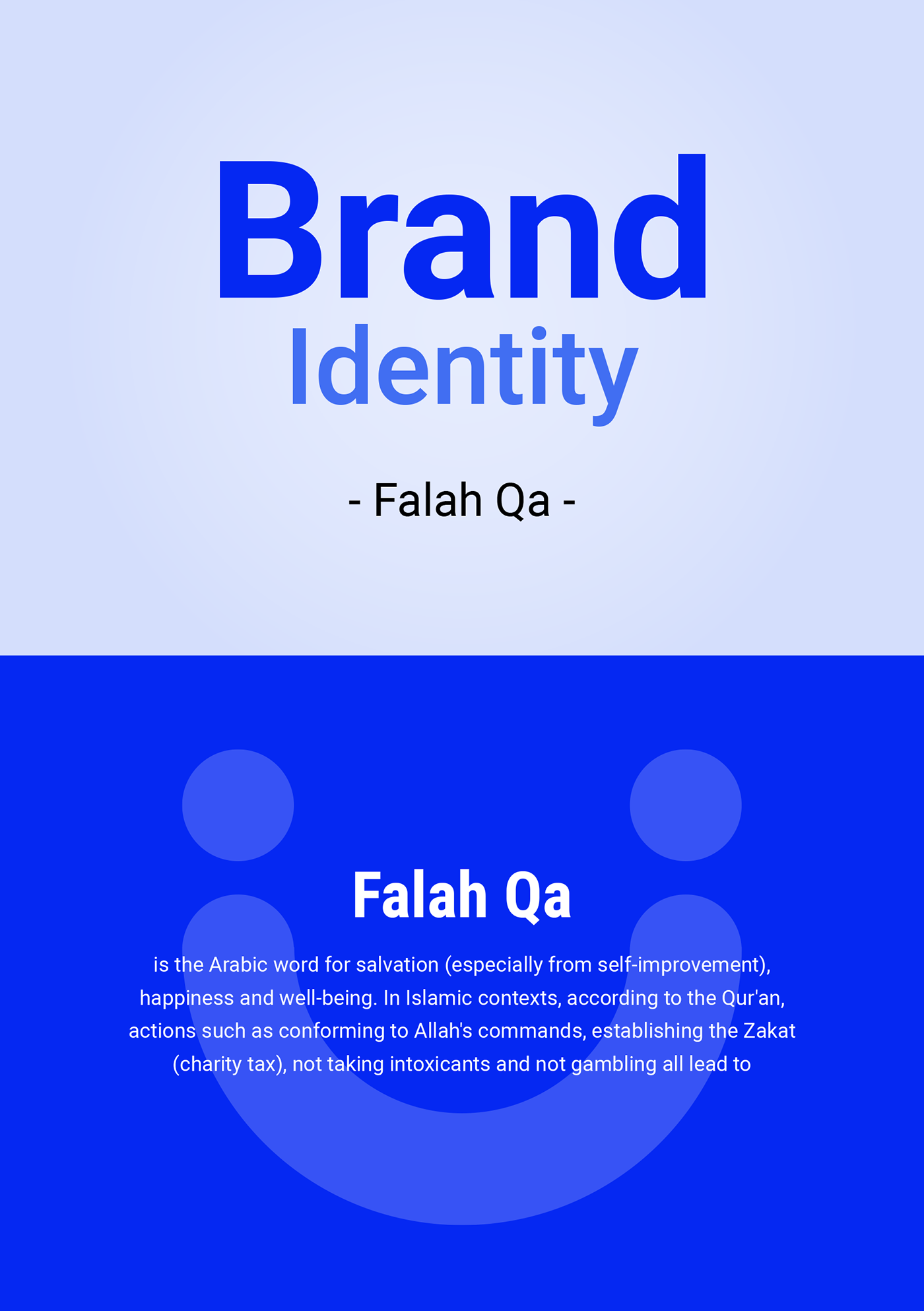 brand identity branding  Ecommerce ecommerce website falah happiness Logo Design online store Qatar smiley