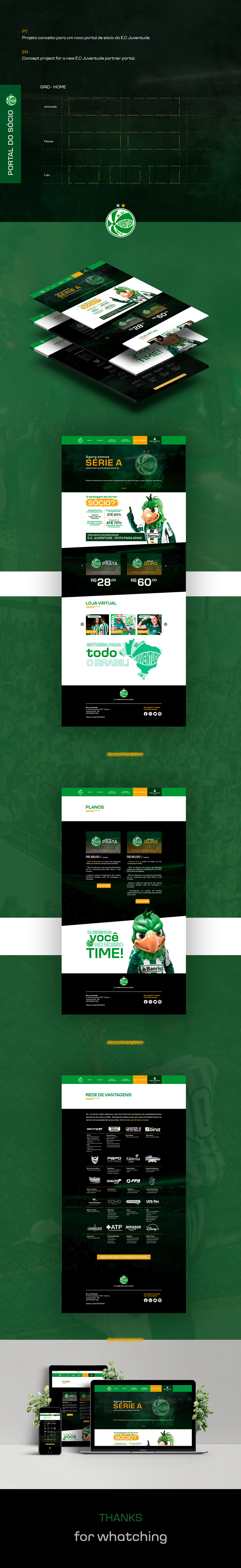 design design gráfico futebol graphic design  Interface interface design Juventude soccer Web Design  Website