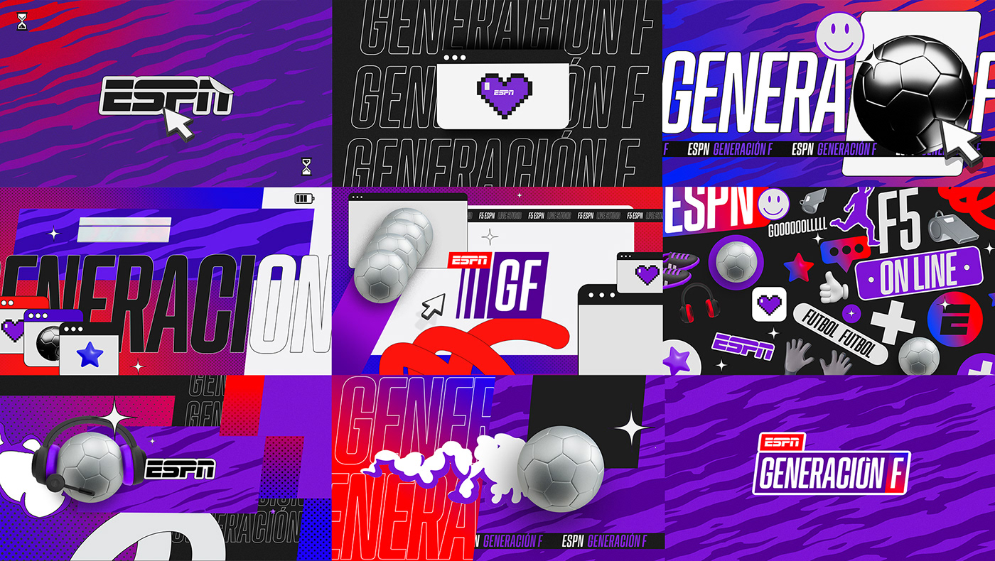 Graphic Designer brand identity motion graphics  motion design toolkit branding  esports Twitch soccer ESPN