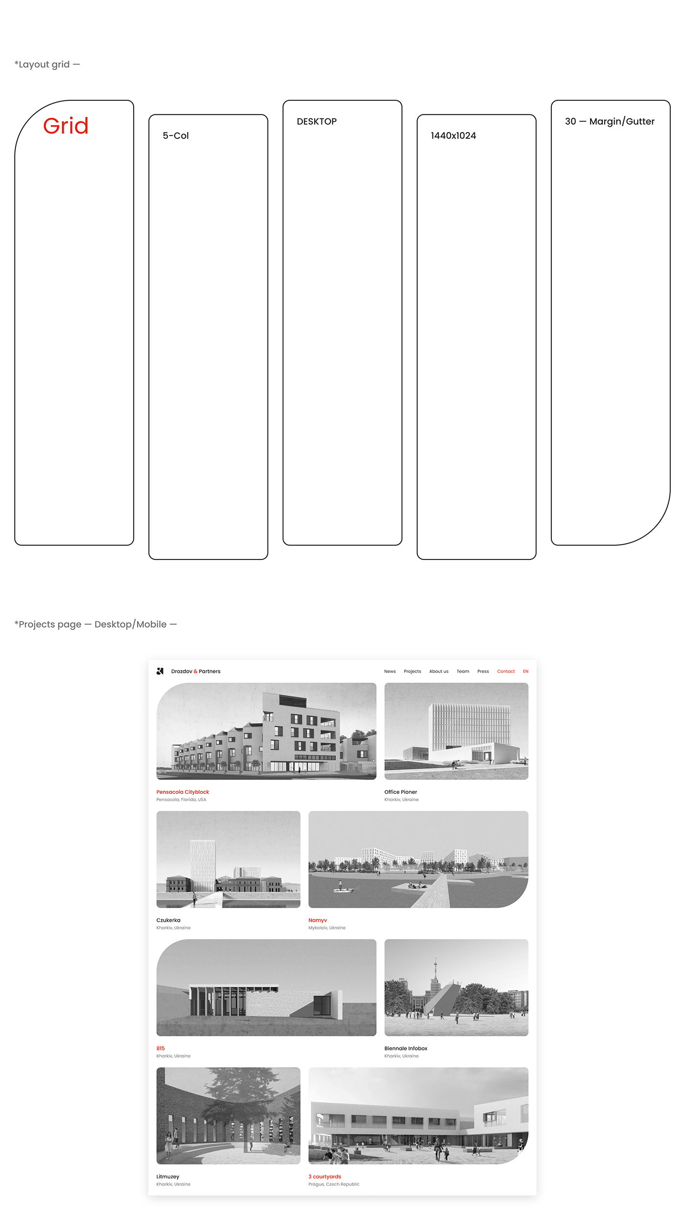 UI/UX Web Design  Website Minimalism architecture landing page ui design UX design UI ux