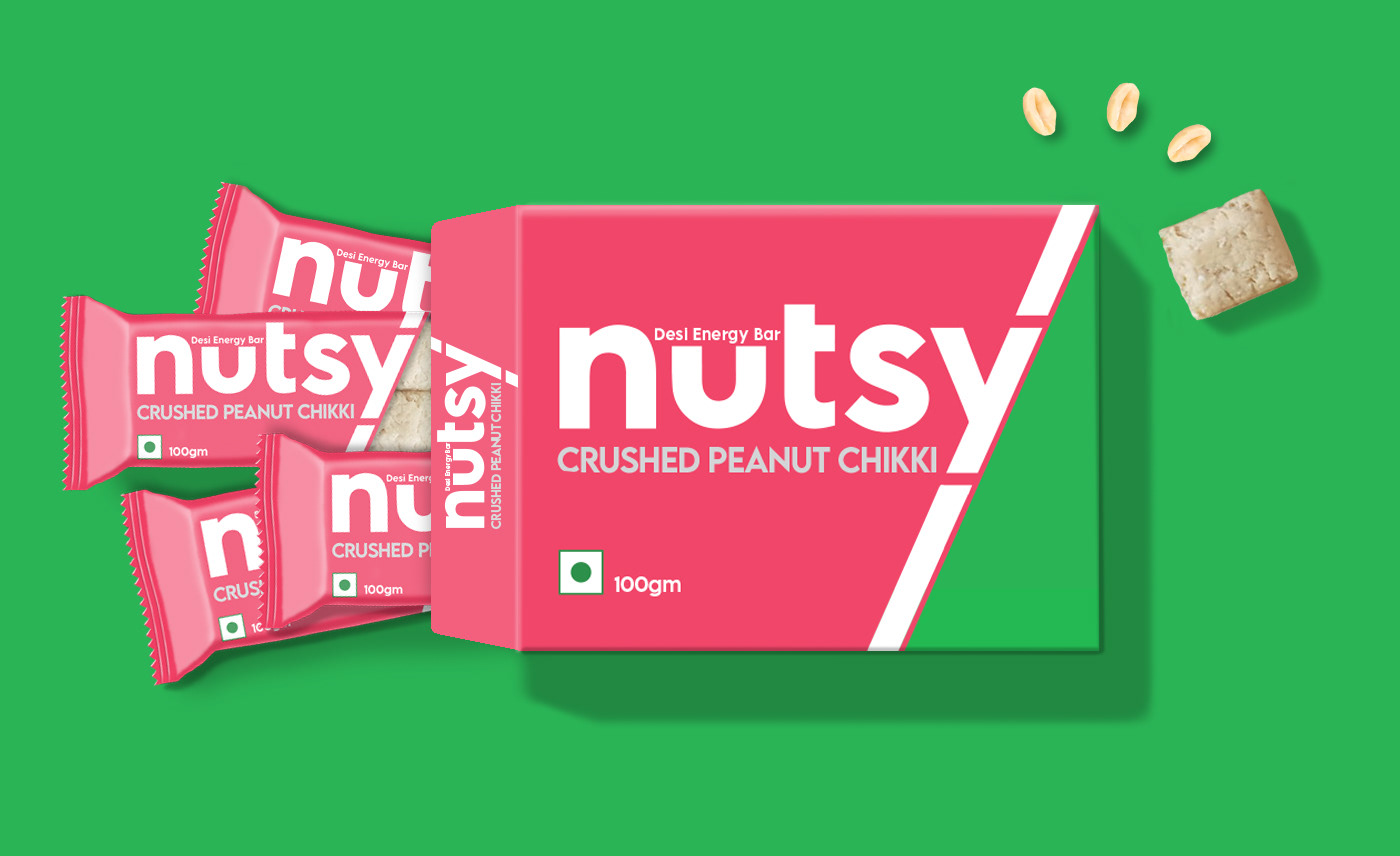 branding  Chikki crunchy desi energy bar identity munchy Packaging peanut pocket snacks