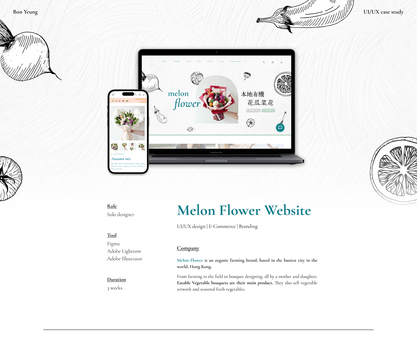 ux UI/UX ui design ILLUSTRATION  Flowers branding  e-commerce Responsive