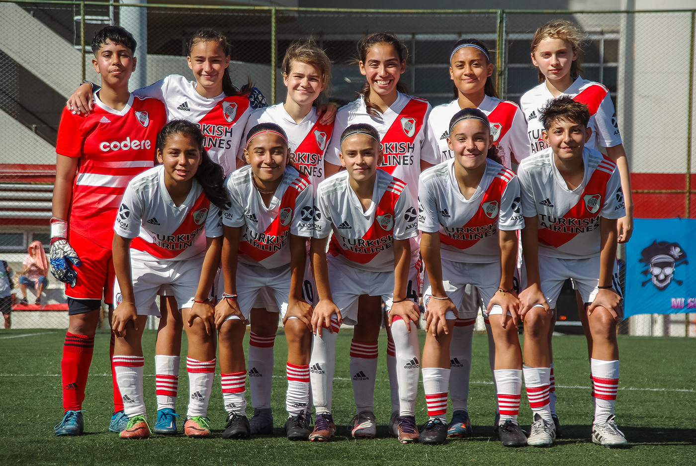 smile sports football soccer Social media post River plate argentina Futbol semifinal fútbol femenino
