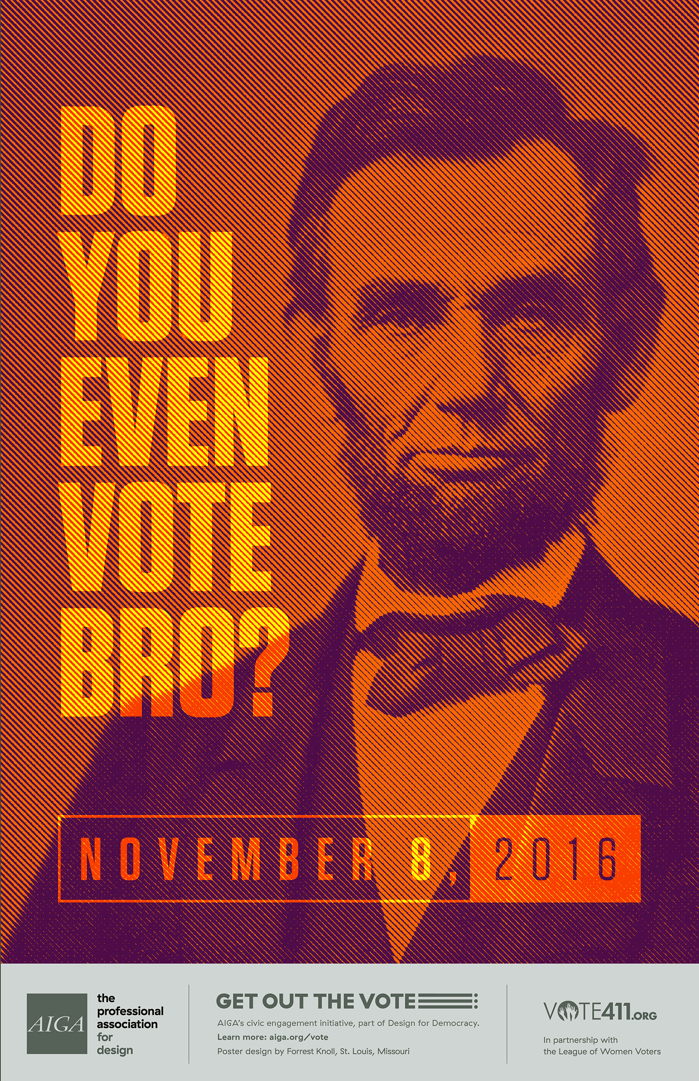 abe Abraham Lincoln vote aiga bro
