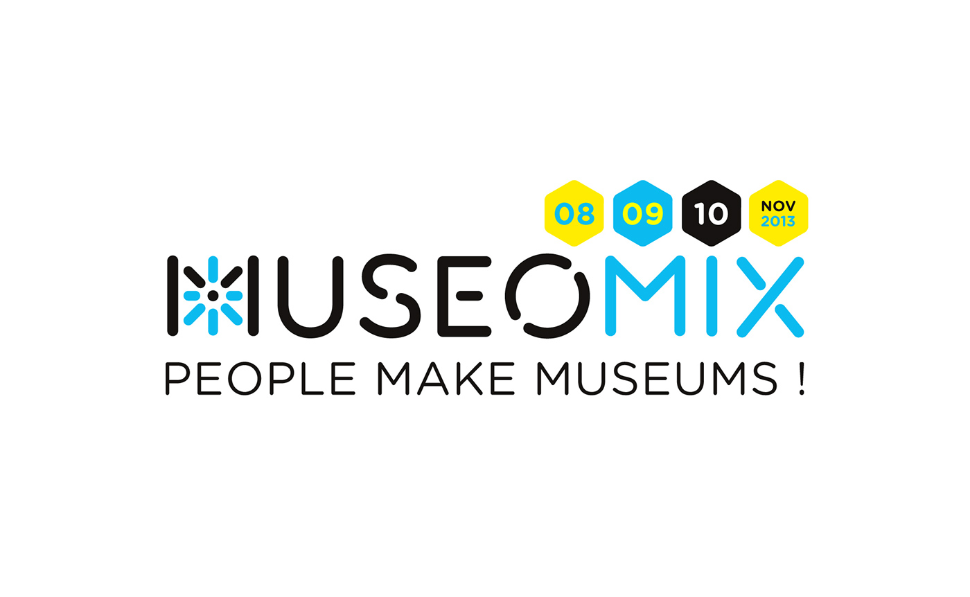 museum logo Logotype Brand Design innovation Innovative Workshop Event digital stationnery yellow REMIX stencil