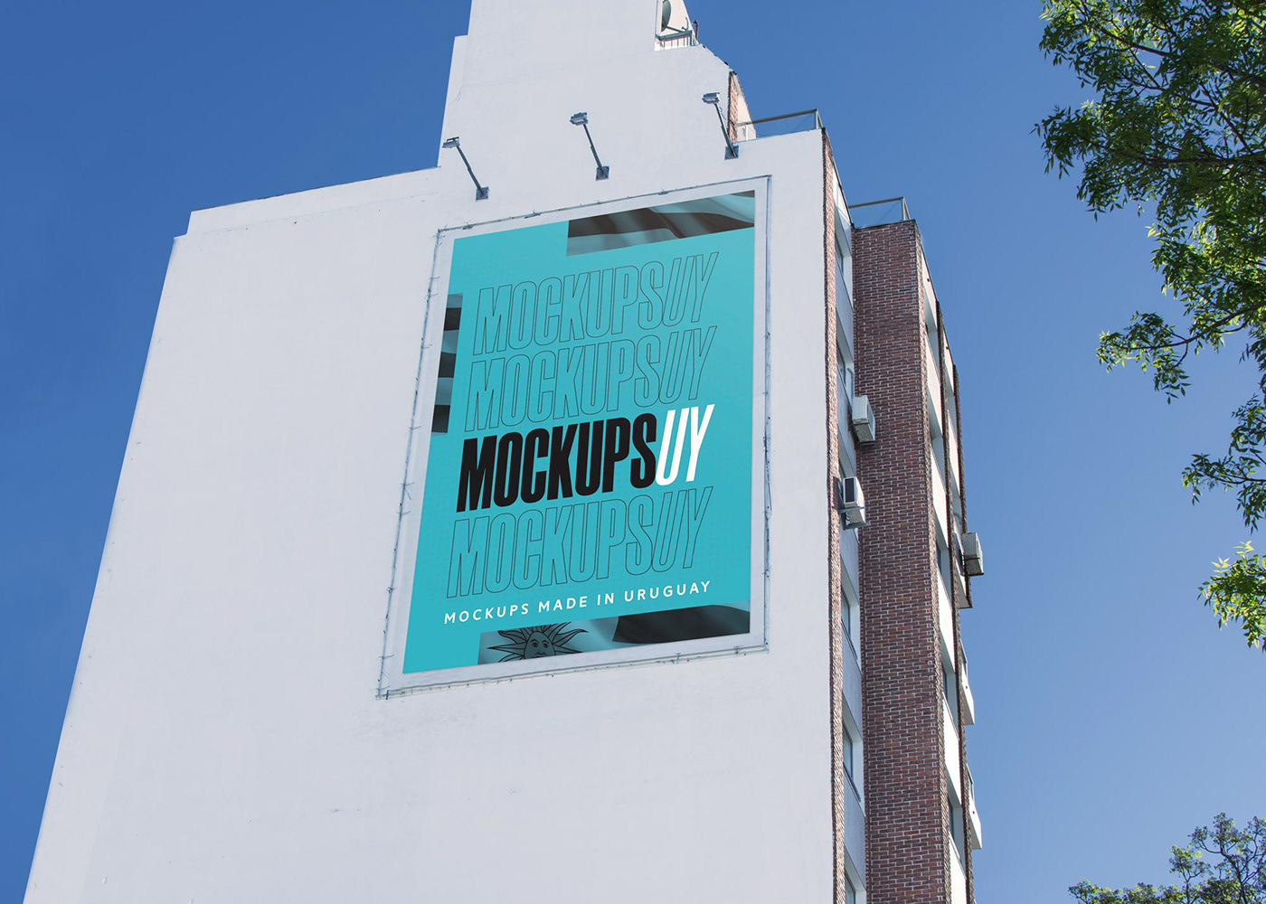 Mockup Montevideo uruguay mockupsuy ómnibus mockup Poster Mockup