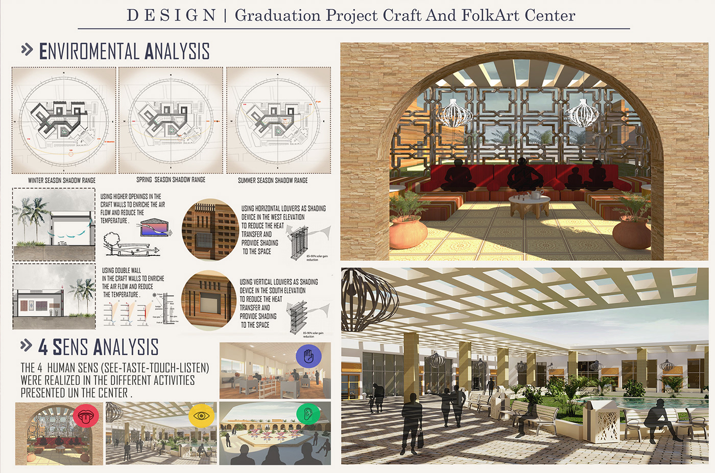 #architectural_design #architecture #Architecture_project #Craft #craft_center #Design #folkart #Graduation_Project #interior_design