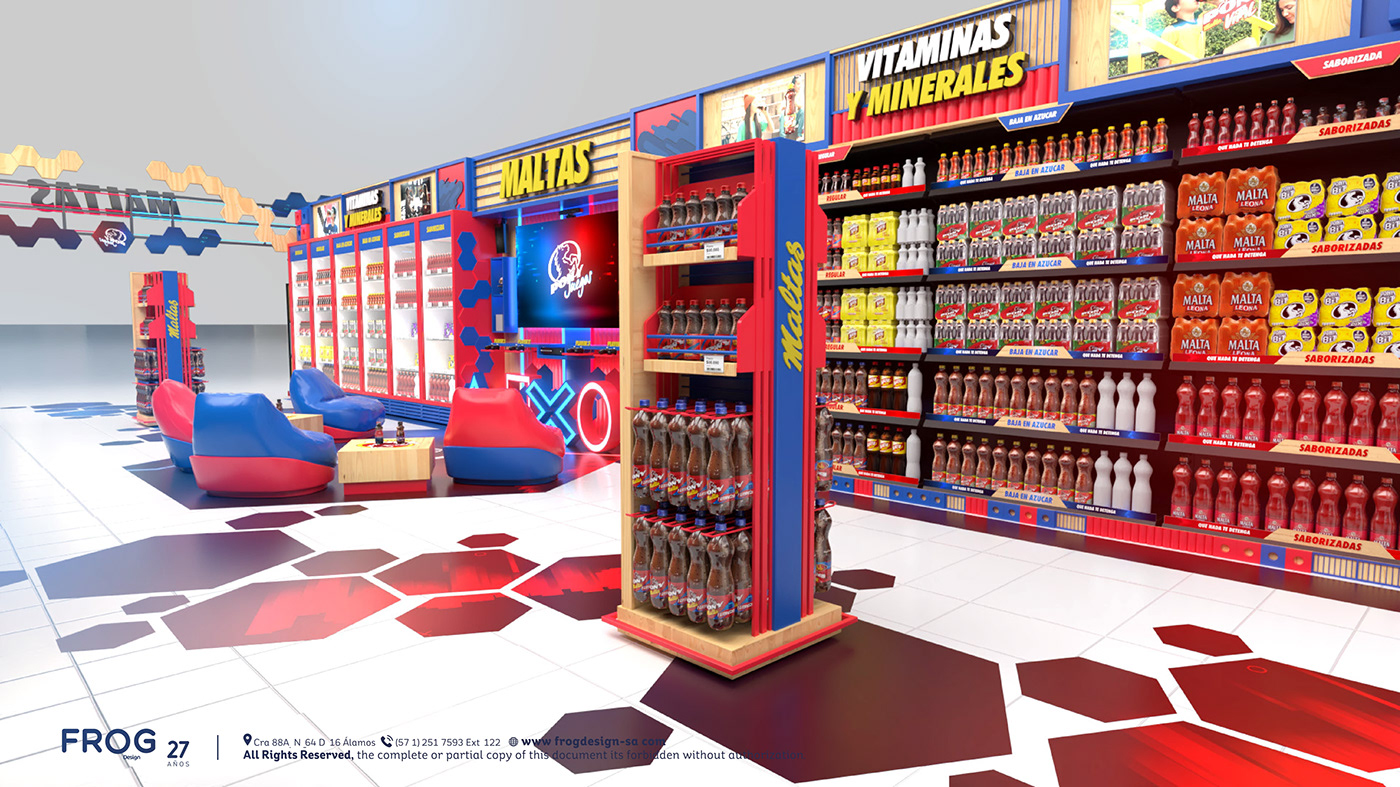 game malta Point of Purchase Point of Sale pony malta pop posm publicidad Retail Space 