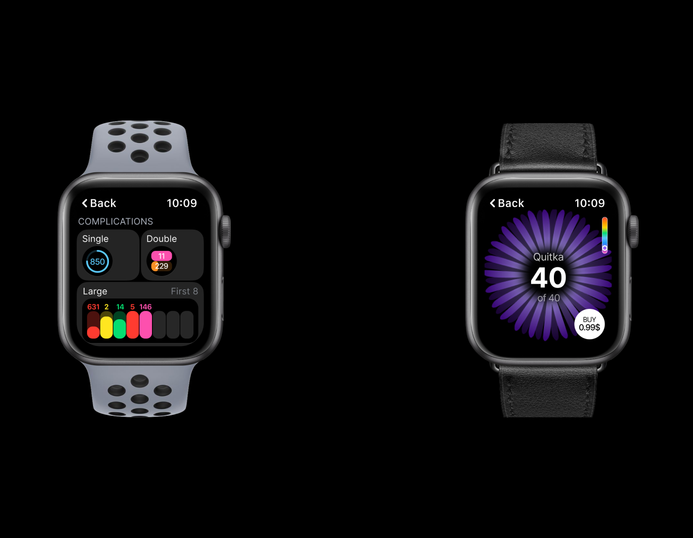 apple watch counter UI/UX user experience user interface watch Watches water applewatch