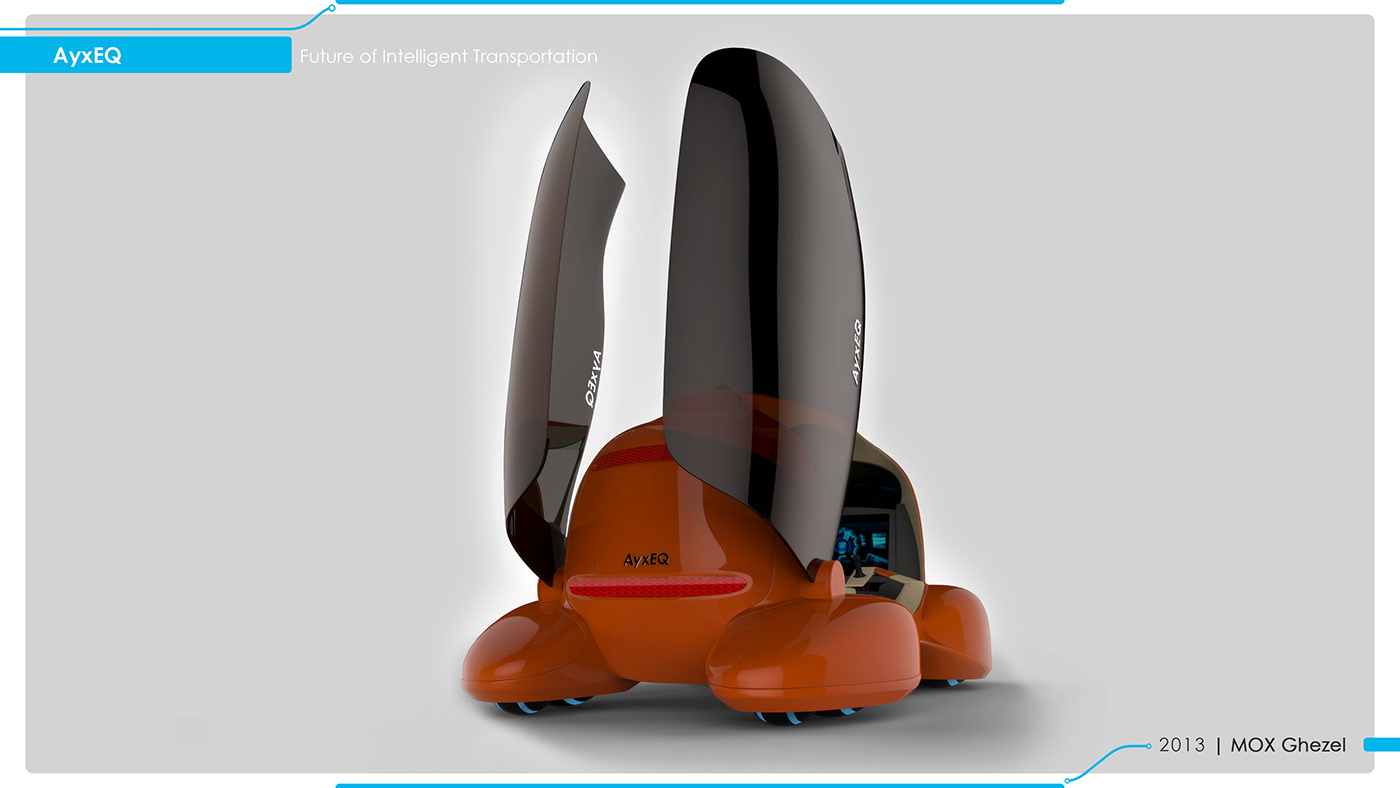 science fiction Transportation Design concept design Bionic futuristic Scifi car design automotive   3d design Maya