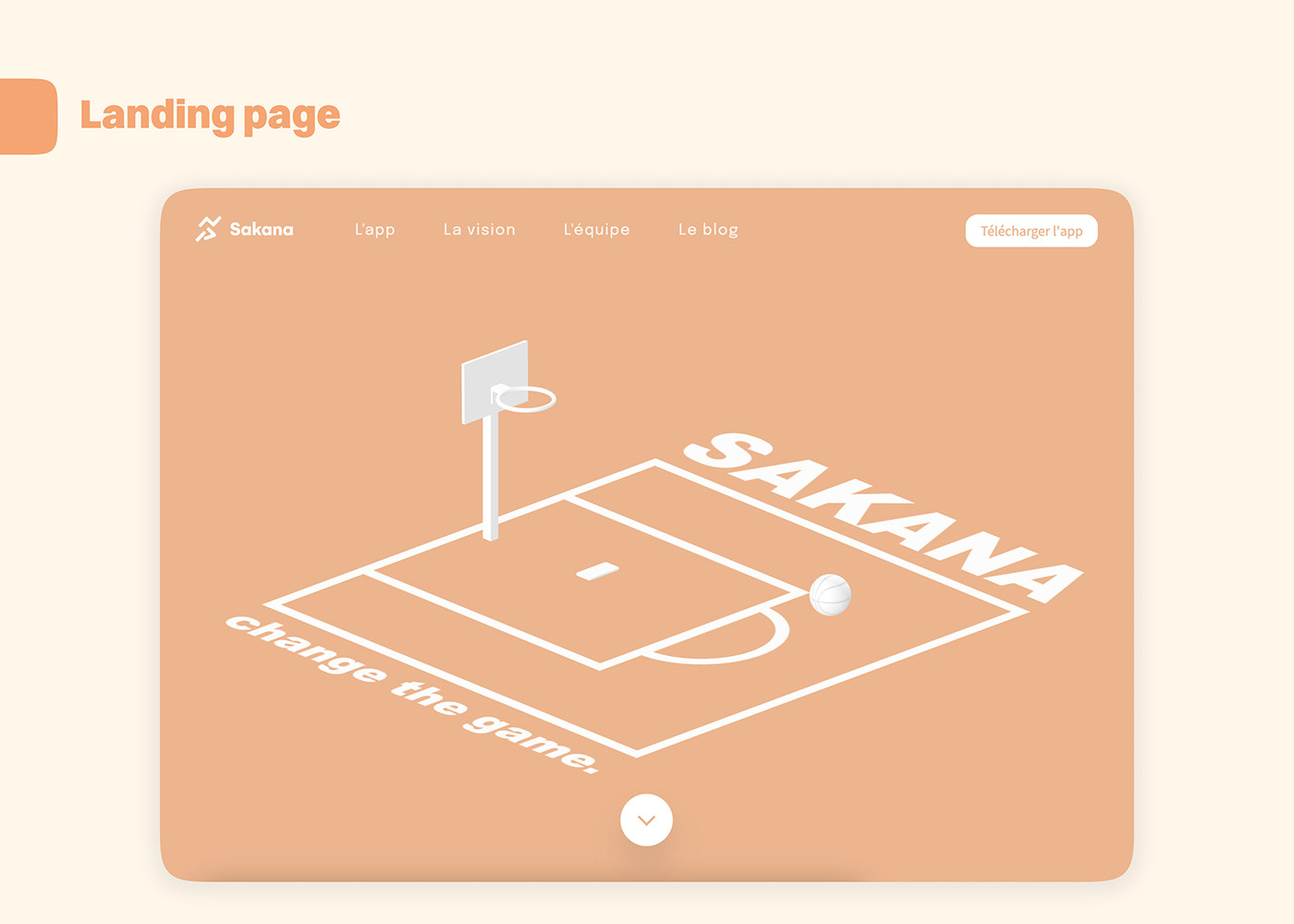 Mobile app UI/UX ui design basketball sports UX design Webdesign landing page Figma user interface
