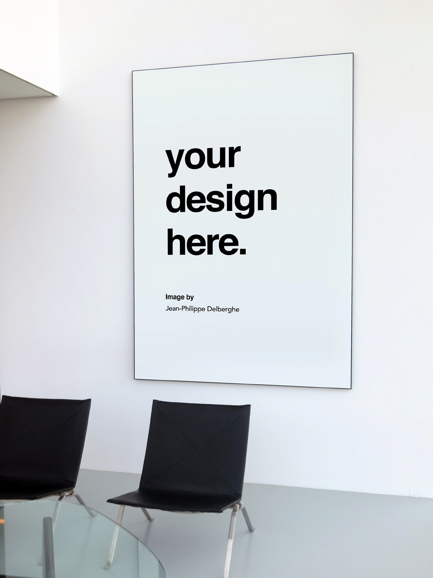Download Free Poster Mockup PSD on Behance