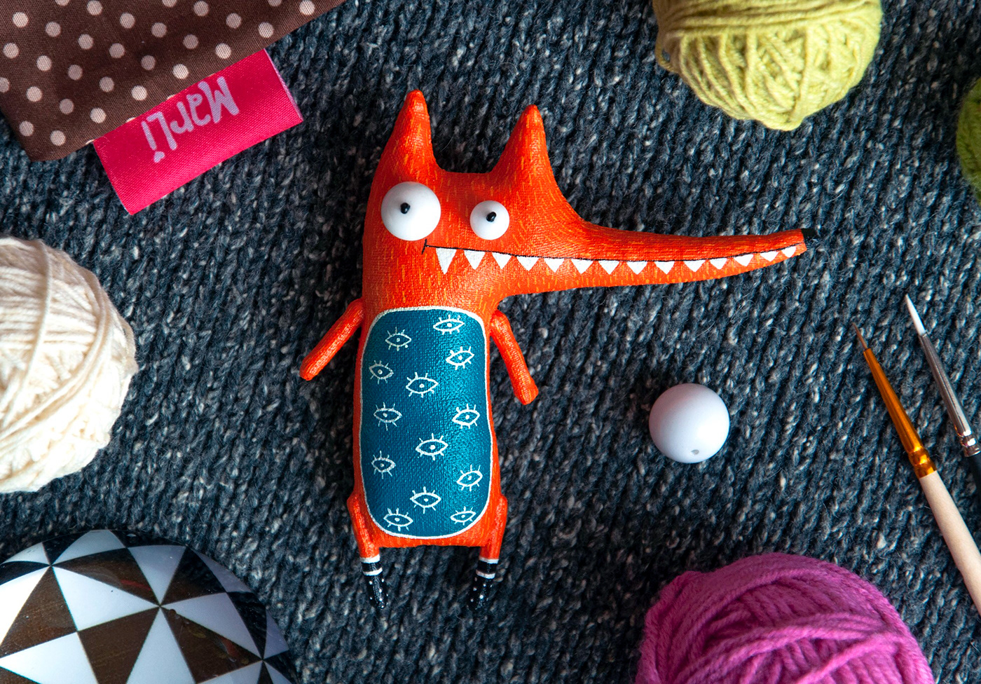 FOX animals artwork handmade Character design  Fashion  jewelry toys design