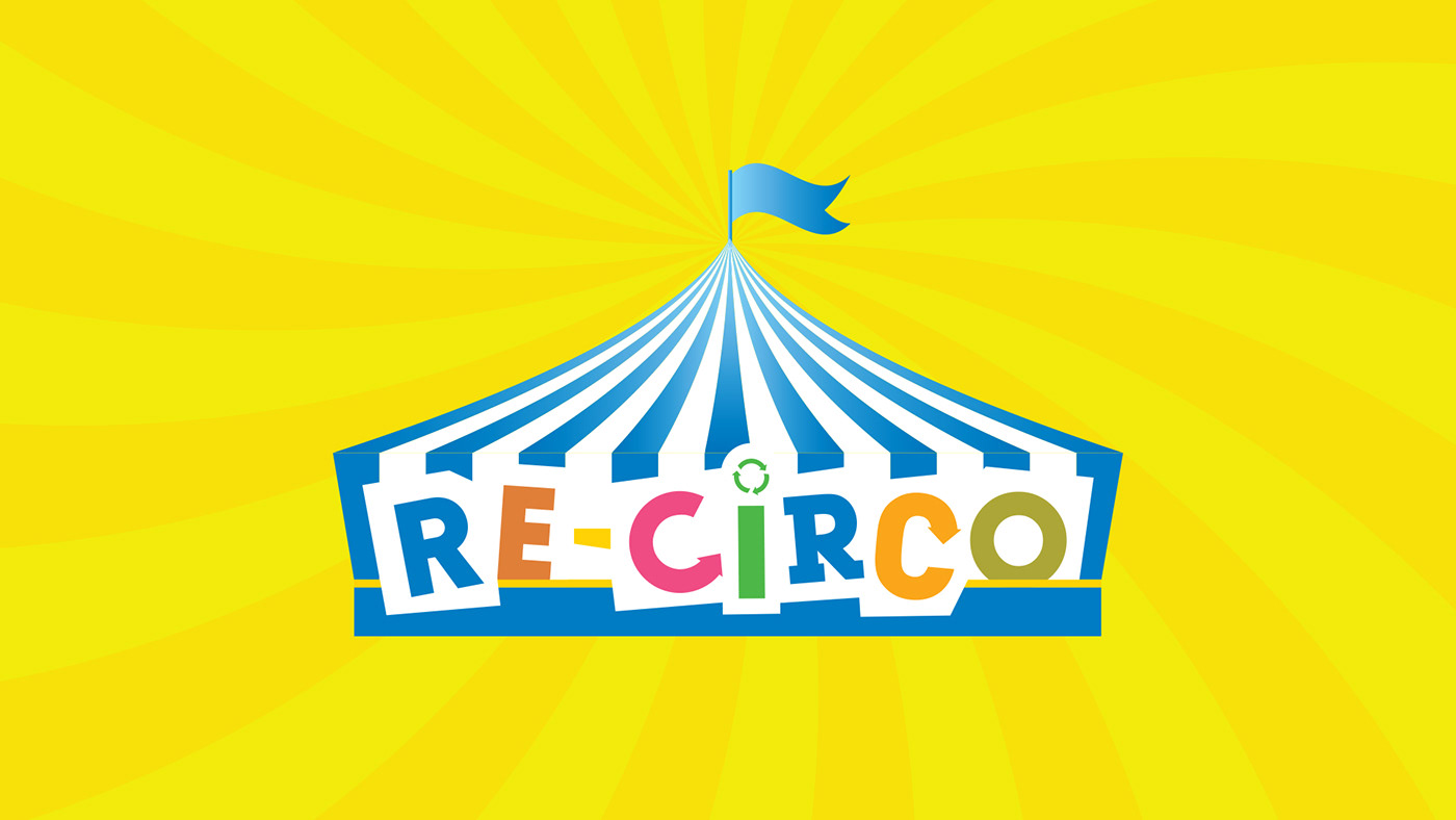 logo circo Circus eco sustentabilidade reciclagem recycle
