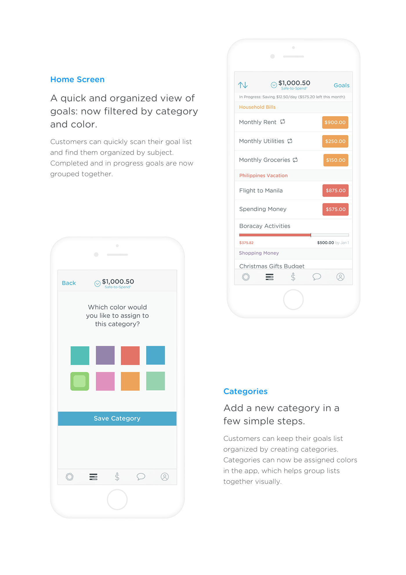 UI ux iOS App simple bank financial interactive design visual design Digital product design product design 