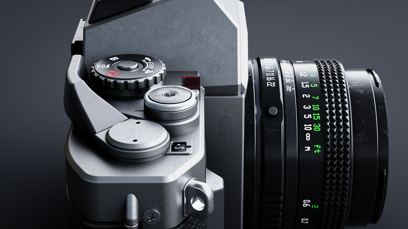 Film   blender 3D Render camera design blender3d 3dsmax 35mm Canon