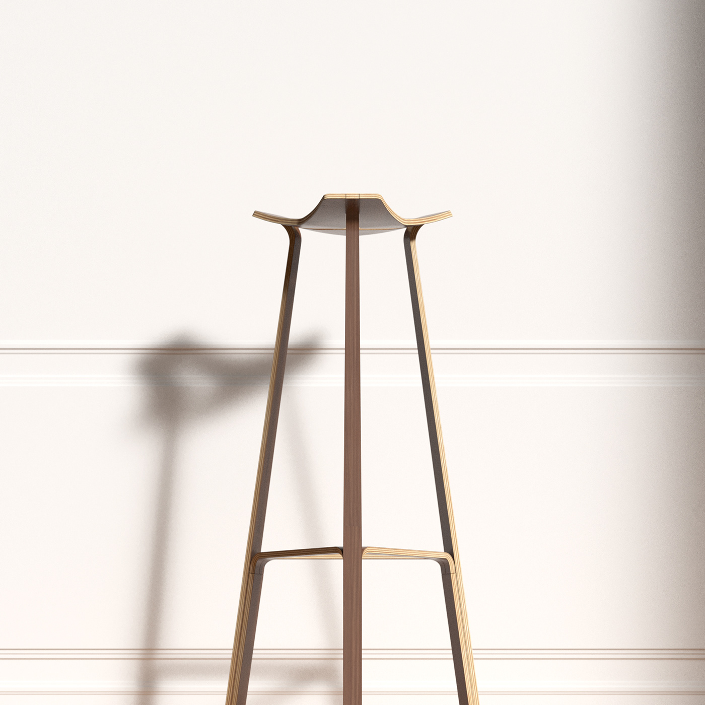 barstool chair furniture Interior object plywood product stool stools wood
