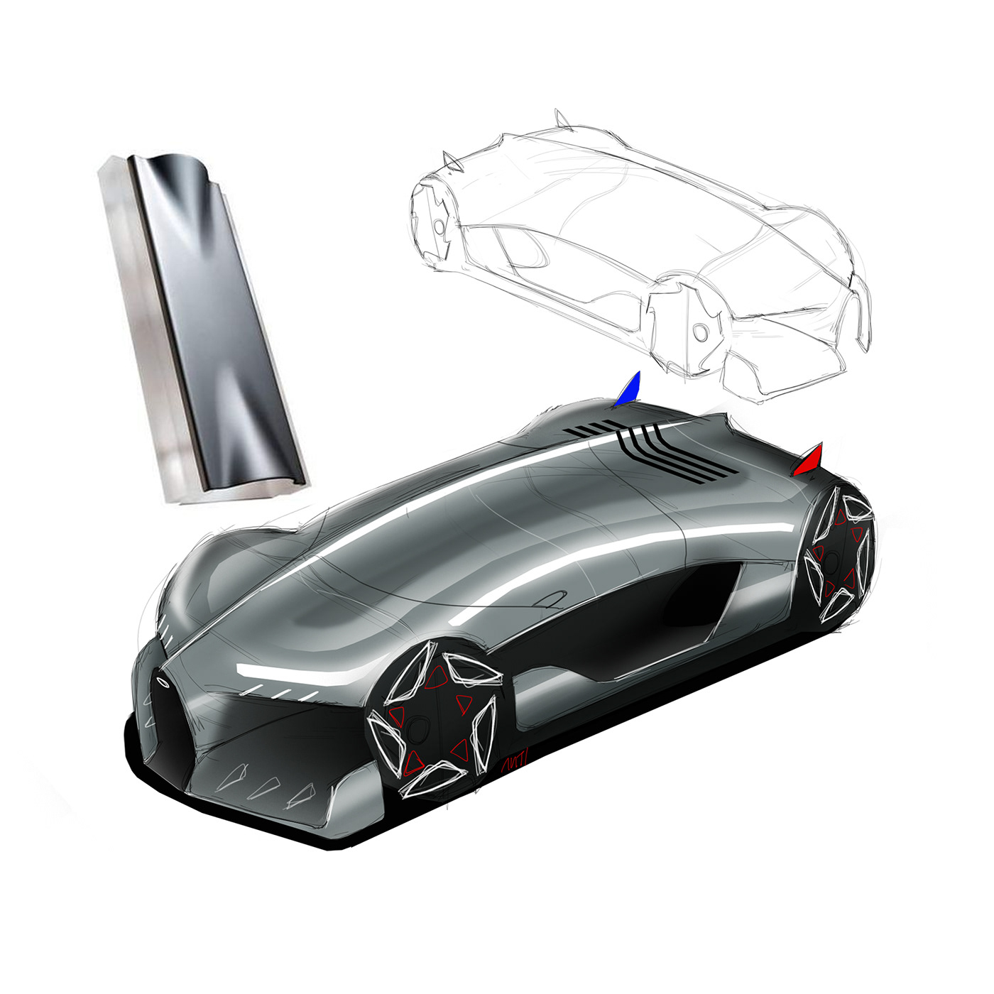 automotive   automotivedesign cardesign Cars conceptart CONCEPTCARS industrialdesign rendering sketchbook vehicledesign