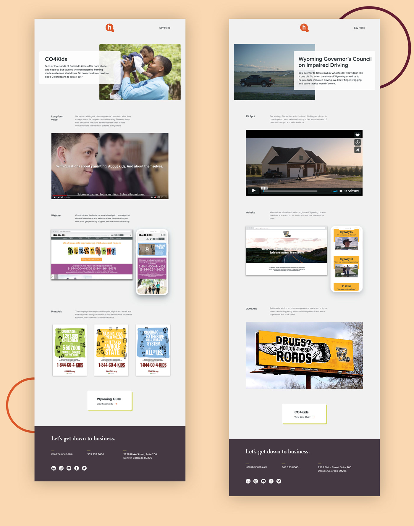 agency Email Design mobile design Web Design  Website